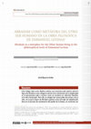 Research paper thumbnail of Abraham como metáfora del Otro ser humano en la obra filosófica de Emmanuel Levinas.