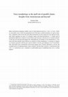 Research paper thumbnail of Voice morphology as the spell-out of parallel chains: Insights from Austronesian and beyond