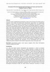 Research paper thumbnail of Assessment of the Environmental and Social Impacts of Gurara and Azara/Jere Irrigation Projects in Nigeria