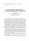 Research paper thumbnail of FLYING, FIGHTING, AND FORGIVING: THE MATERIALITY OF THE LIVING CROSS IN THE VISIONARY SERMONS OF JUANA DE LA CRUZ