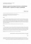 Research paper thumbnail of Elias N, 2024. Quelques aspects des pratiques funéraires au Néolithique proche oriental : La gestion de l’espace à Çatalhöyük, Anthropologica et Præhistorica, 132 : 15-34.