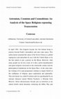 Research paper thumbnail of Astronism, Cosmism and Cosmodeism: An Analysis of the Space Religions espousing Transcension