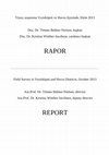 Research paper thumbnail of Field Survey in Vezirköprü and Havza Districts, October 2013: Report