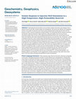 Research paper thumbnail of Seismic Response to Injection Well Stimulation in a High‐Temperature, High‐Permeability Reservoir