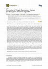 Research paper thumbnail of Prevention of Crypto-Ransomware Using a Pre-Encryption Detection Algorithm