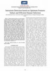 Research paper thumbnail of Intrusions Detection based on Optimum Features Subset and Efficient Dataset Selection