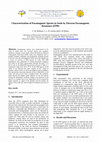 Research paper thumbnail of Characterization of Paramagnetic Species in Seeds by Electron Paramagnetic Resonance (EPR)