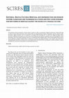Research paper thumbnail of EDITORIAL. DIGITAL CULTURAL HERITAGE, ARTS REPRODUCTION AND MUSEUM systems. Languages and techniques in a Covid and post-covid scenario FOR NEW FORMS OF HERITAGE AGAINST THE SILENCE OF A FRAGILE CULTURE