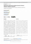 Research paper thumbnail of Experiencias colectivas de cuidados durante la infancia: dinámicas, debates y tensiones