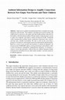 Research paper thumbnail of Ambient Information Design to Amplify Connections Between New Empty Nest Parents and Their Children