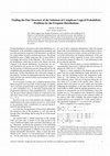 Research paper thumbnail of Finding the Fine Structure of the Solutions of Complicate Logical Probabilistic Problems by the Frequent Distributions
