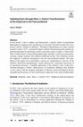 Research paper thumbnail of Sublating Kant through Marx: Li Zehou's Transformation of the Empirical to the Transcendental