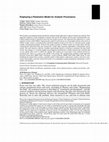 Research paper thumbnail of Employing a Parametric Model for Analytic Provenance