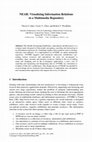 Research paper thumbnail of NEAR: Visualizing Information Relations in a Multimedia Repository
