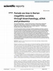 Research paper thumbnail of Female sex bias in Iberian megalithic societies through bioarchaeology, aDNA and proteomics
