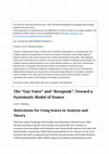 Research paper thumbnail of The Gay Voice and Brospeak