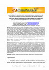 Research paper thumbnail of Análise do payback descontado em sistemas residenciais de captação de água de chuva no Estado de Santa Catarina