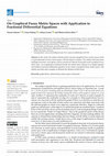 Research paper thumbnail of On Graphical Fuzzy Metric Spaces with Application to Fractional Differential Equations