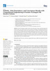 Research paper thumbnail of Stability, Data Dependence, and Convergence Results with Computational Engendering of Fractals via Jungck–DK Iterative Scheme