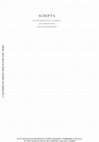 Research paper thumbnail of La influencia de la escritura de Máximo Planudes en su entorno, Scripta: An international journal of codicology and palaeography 15 (2022) 75-94.