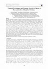 Research paper thumbnail of Financial Development and Economic Growth in Nigeria: A Reconsideration of Empirical Evidence