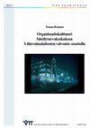Research paper thumbnail of Organisaatiokulttuuri Säteilyturvakeskuksen Ydinvoimalaitosten valvonta -osastolla:Kvalitatiivinen ja kvantitatiivinen tapaustutkimus henkilöstön käsityksistä organisaation kulttuurista