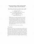 Research paper thumbnail of Using Intermediate Models and Knowledge Learning to Improve Stress Prediction