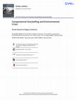 Research paper thumbnail of Conspiratorial Storytelling and Environmental Crisis
