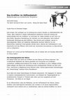 Research paper thumbnail of Das Krafttier im Hüftwebstuhl - entlang der Gewürzstraße