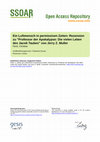 Research paper thumbnail of Ein Luftmensch in permissiven Zeiten: Rezension zu "Professor der Apokalypse: Die vielen Leben des Jacob Taubes" von Jerry Z. Muller