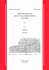 Research paper thumbnail of Cosentino Salvatore, Elena Gritti, "Prosopografia dell'Italia bizantina (493-804), vol. III (P-Anonymi)"