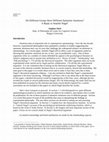 Research paper thumbnail of Do Different Groups Have Different Epistemic Intuitions? A Reply to Jennifer Nagel