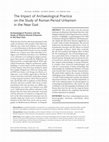 Research paper thumbnail of The Impact of Archaeological Practice on the Study of Roman-Period Urbanism in the Near East