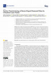Research paper thumbnail of Surface Nanotexturing of Boron-Doped Diamond Films by Ultrashort Laser Pulses