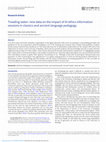 Research paper thumbnail of Treading water: new data on the impact of AI ethics information sessions in classics and ancient language pedagogy