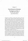 Research paper thumbnail of From Kenosis to Kenoma. The Enigma of a Place in Derrida and Caputo