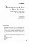 Research paper thumbnail of Des moussem aux fêtes et foires à thèmes : image identitaire du territoire ou image de l'Etat ?
