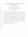 Research paper thumbnail of Magnetism from vacancy in graphene: relevance of exact exchange