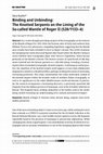 Research paper thumbnail of Kuehn, S., “Binding and Unbinding: The Knotted Serpents on the Lining of the So-called Mantle of Roger II (dated 528/1133–4),” Der Islam 101/2 (2024), 439–468