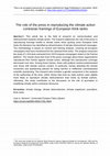 Research paper thumbnail of The role of the press in reproducing the climate action contrarian framings of European think tanks