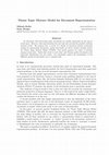 Research paper thumbnail of Theme Topic Mixture Model: A Graphical Model for Document Representation
