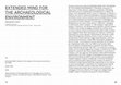Research paper thumbnail of Camiz, Alessandro (2024) Extended Mind for the Archaeological Environment, in B. Di Palma, L. Macaluso, R. Renzi (eds.), Il Progetto di Architettura nella Terza Missione,  Siracusa: LetteraVentidue. pp. 300-304. ISBN: 9791256440290
