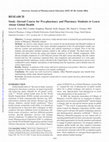 Research paper thumbnail of Study Abroad Course for Pre-pharmacy and Pharmacy Students to Learn About Global Health