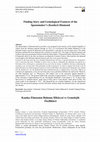 Research paper thumbnail of Finding Story and Gemological Features of the Spoonmaker’s (Kasikci) Diamond