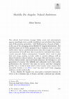 Research paper thumbnail of Matilda De Angelis: Naked Ambition (L. Barra, C. Formenti, M. Pierini, F. Pitassio, a cura di, Italian Contemporary Screen Performers. Training, Production, Prestige, Palgrave Macmillan, 2024)
