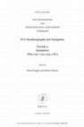 Research paper thumbnail of Demosthenes of Bythinia 1769, in S. Schorn, D. Engels, hrsg, Die Fragmente der Griechischen Historiker Continued. Part IV. Biography and Antiquarian Literature. E. Paradoxography and Antiquities. Fasc. 4. Antiquities [Nos. 1750-1751, 1753-1787], Leiden 2024, pp. 675-684. ISBN: 978-90-04-51465-2