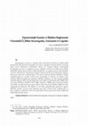 Research paper thumbnail of Epistemolojik Sınırları ve İlişkileri Bağlamında Osmanlıda Üç Bilim: Kozmografya, Astronomi ve Coğrafya