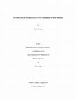 Research paper thumbnail of The effect of acute aerobic exercise on the consolidation of motor memories