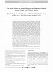 Research paper thumbnail of The Acute Effects of Aerobic Exercise on Cognitive Control among People with Chronic Stroke
