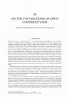 Research paper thumbnail of Papadimitropoulos Perperidis On the foundations of open cooperativism
